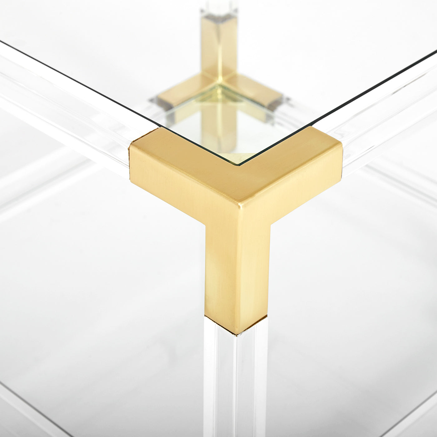 Table d'appoint Jacques à deux niveaux