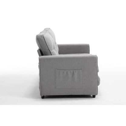 Canapé-lit futon convertible 3 places