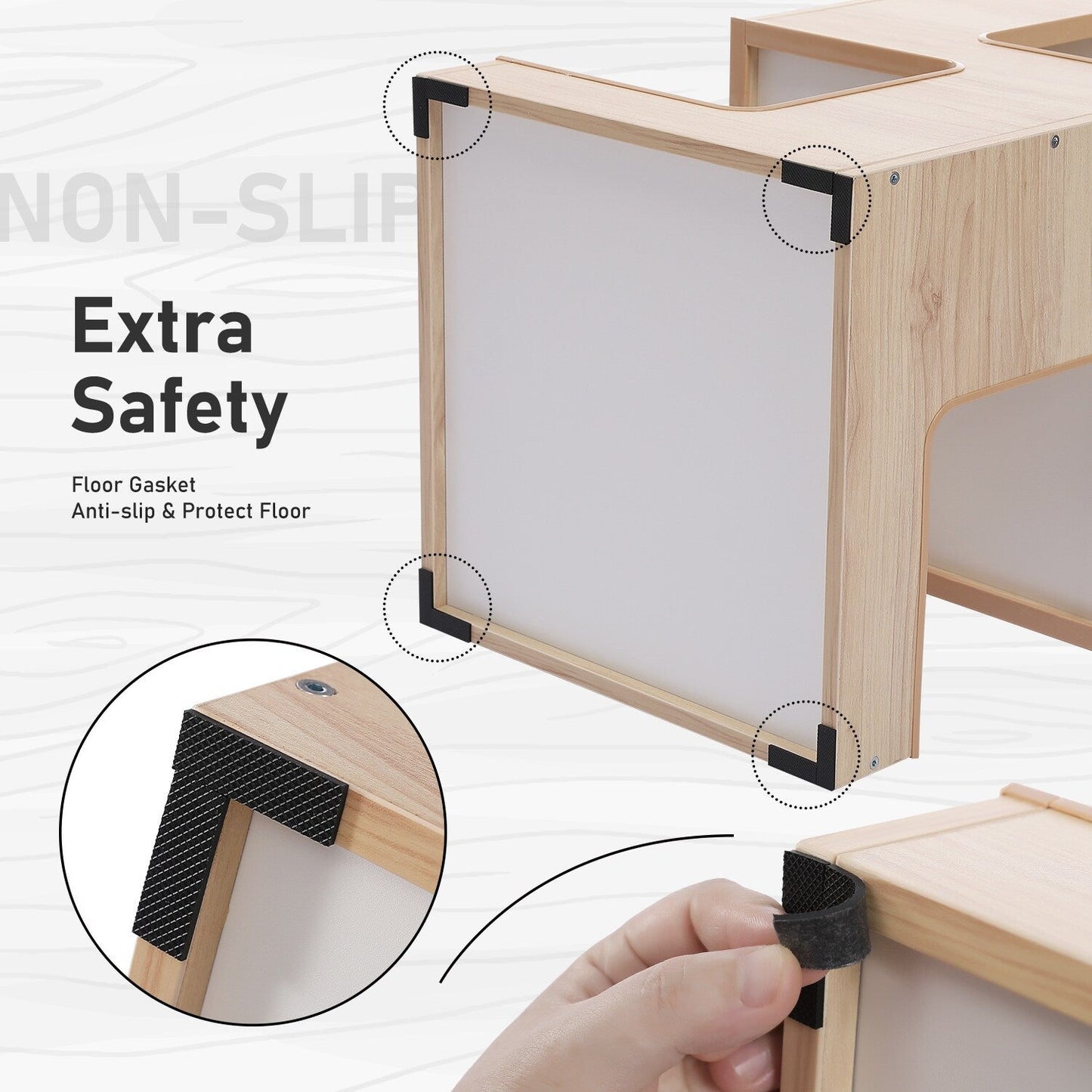 Maison pour chat, lit pour chat, arbre à chat avec griffoir et tapis amovibles