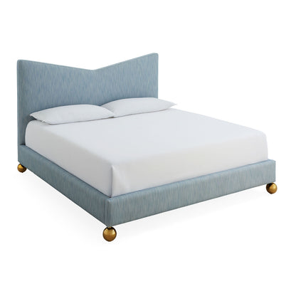 Lit King à chevrons