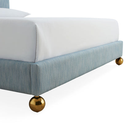 Lit King à chevrons