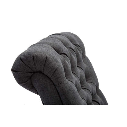 Chaise longue rembourrée, fauteuil d'appoint pour chambre à coucher et salon