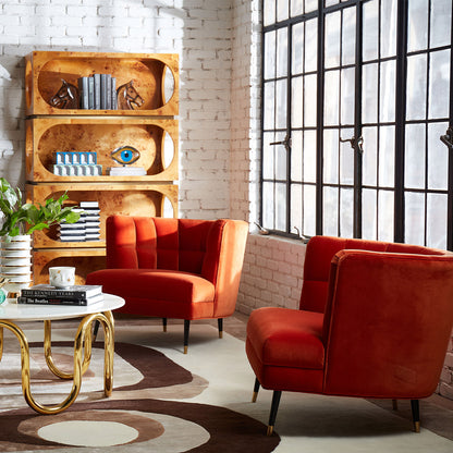 Chaise du club Draper