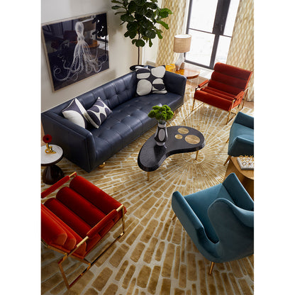 Tapis noué à la main Sunburst