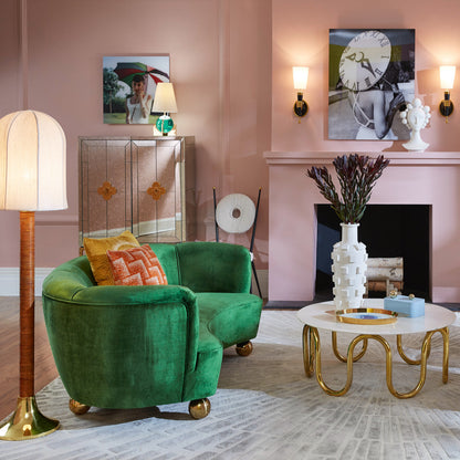 Canapé incurvé Parker