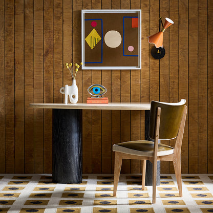 Bureau en travertin Oeuf