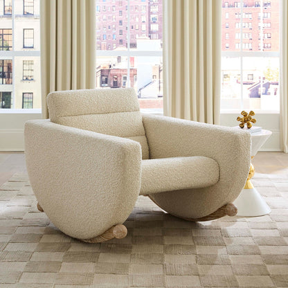 Fauteuil à bascule Luna