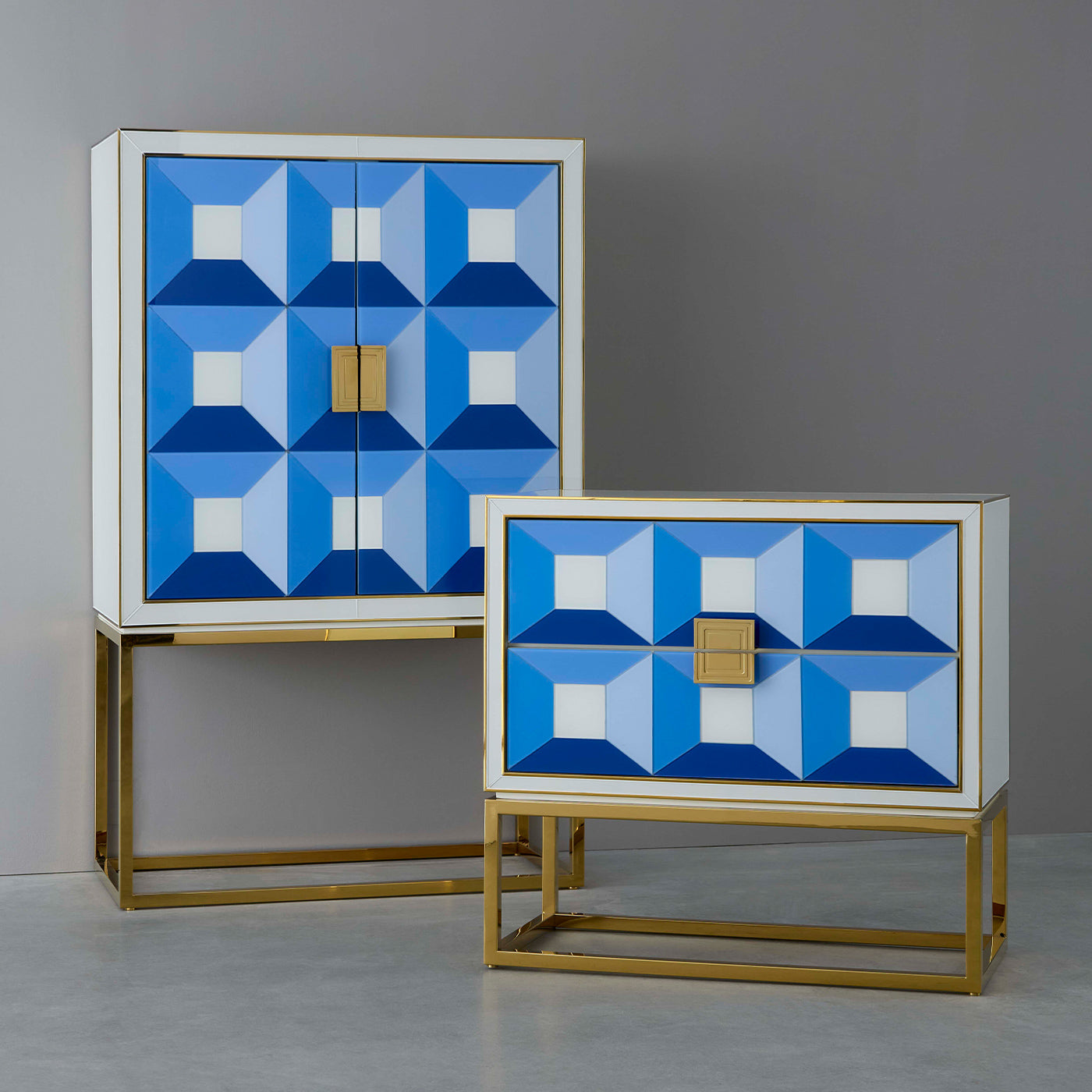 Console à deux tiroirs Sorrento