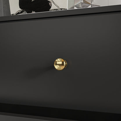 Commode double à 10 tiroirs pour chambre à coucher, blanche, grand espace de rangement