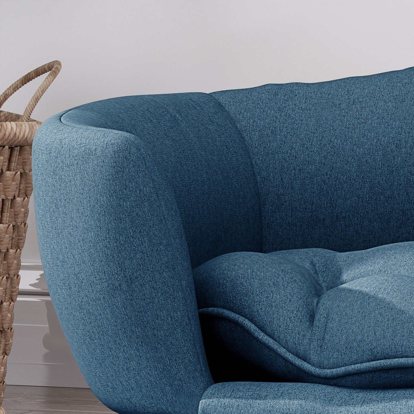 Lit pour animaux de compagnie en tissu Ferncliffe style Mid Century par Christopher Knight Home