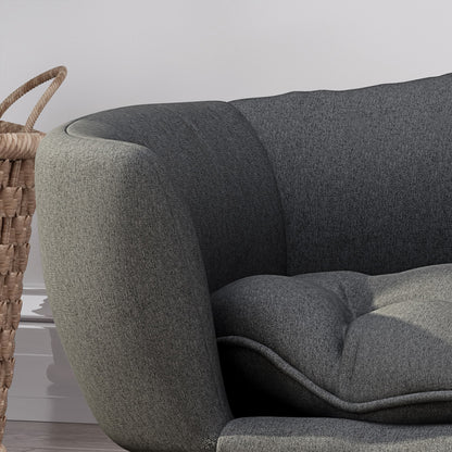 Lit pour animaux de compagnie en tissu Ferncliffe style Mid Century par Christopher Knight Home