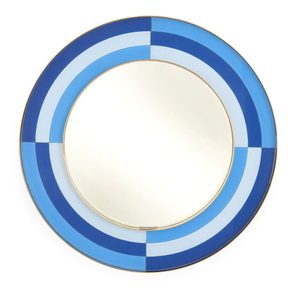 Miroir rond arlequin