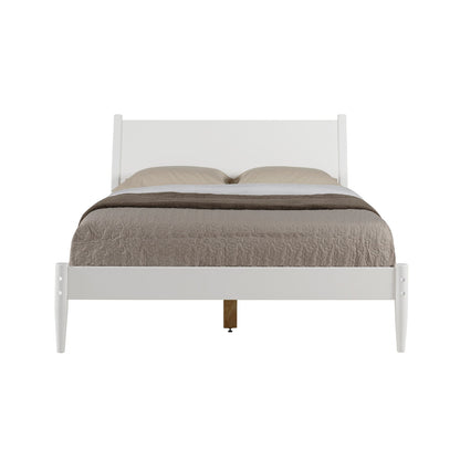 Lit à panneaux de style Mid-Century