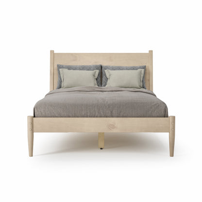 Lit à panneaux de style Mid-Century