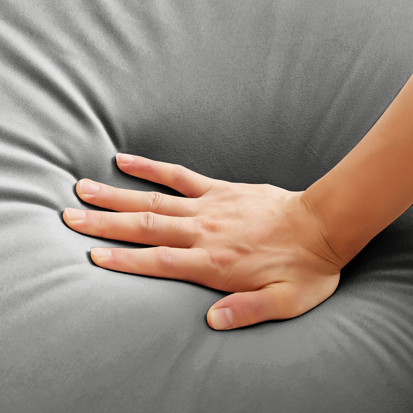 Canapé-lit futon moderne, canapé convertible avec pieds fuselés en bois, 78,35 cm de large, petit canapé à dossier divisé pour salon