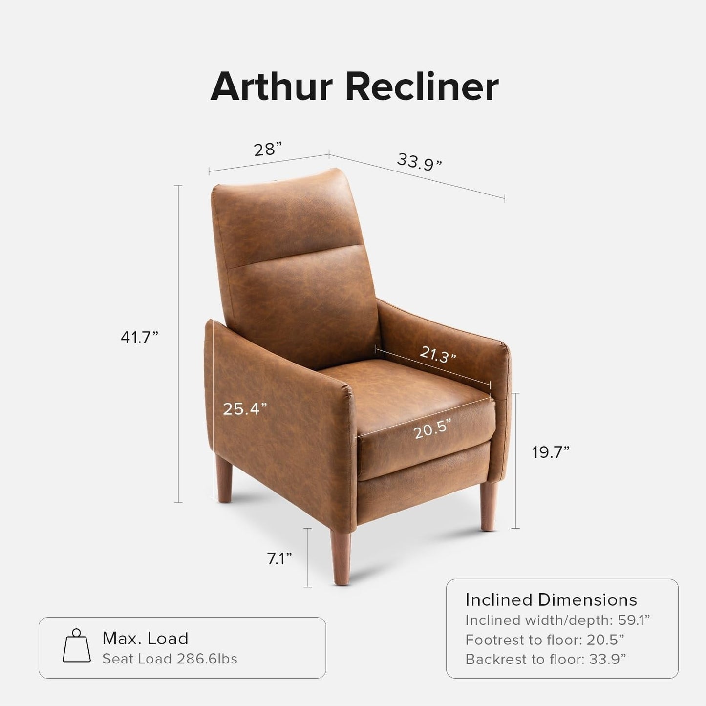 Fauteuil inclinable Mopio Arthur