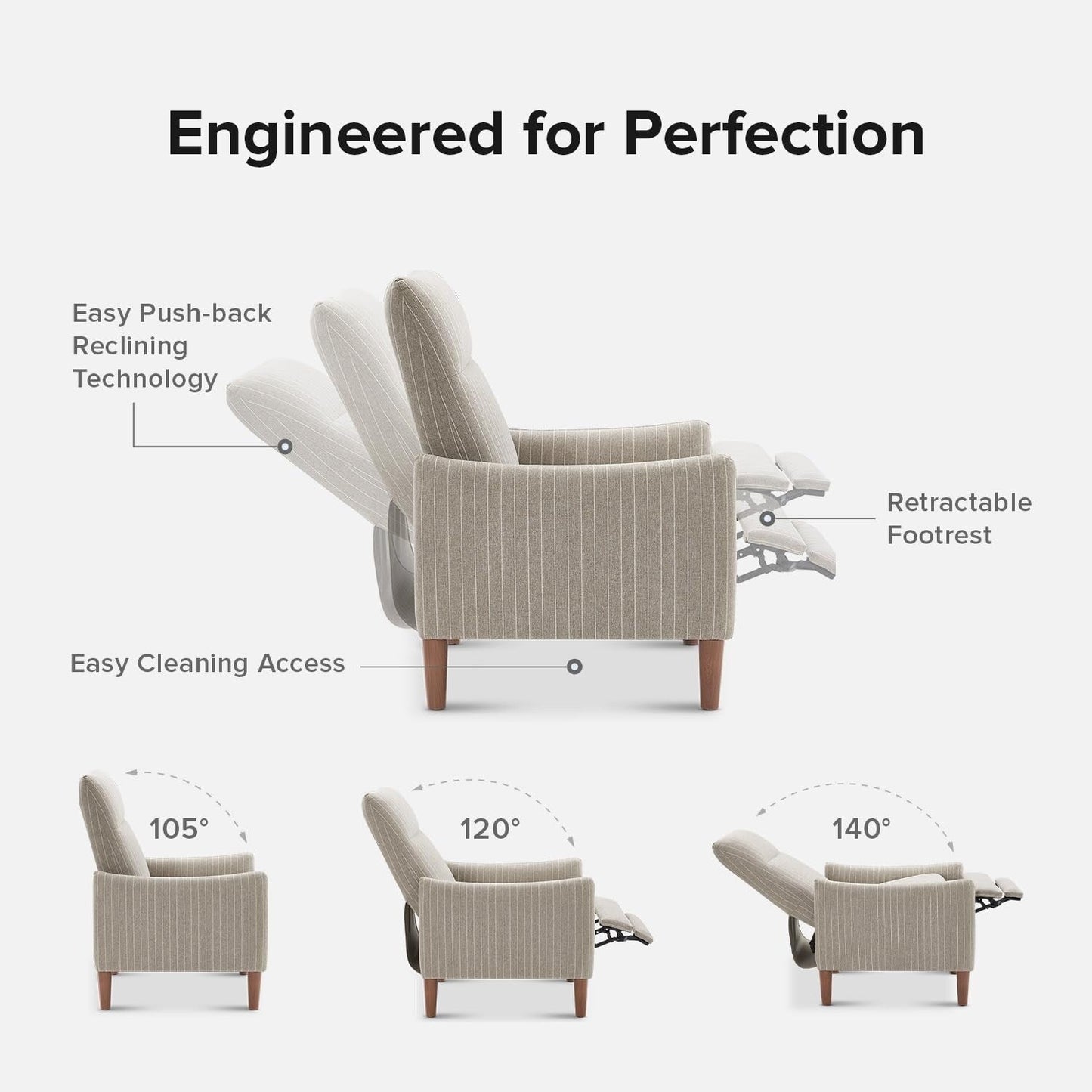 Fauteuil inclinable Mopio Arthur