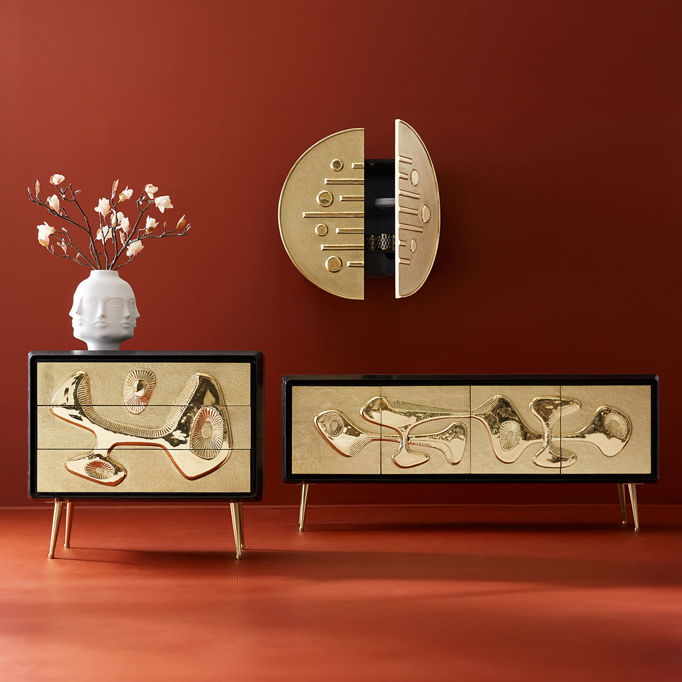 Commode à trois tiroirs Reform