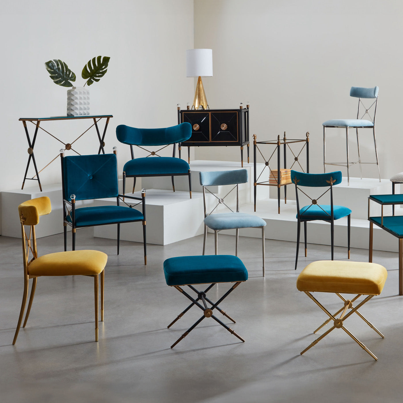 Chaise Rider Klismos