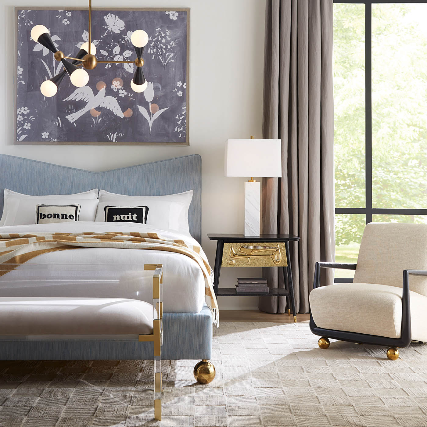 Table d'appoint réformée