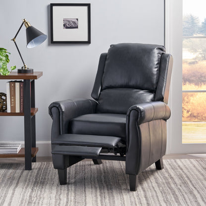 Fauteuil inclinable Roomfitters Ultimate Comfort en cuir PU avec dossier inclinable, fauteuil inclinable luxueux pour salon ou chambre à coucher