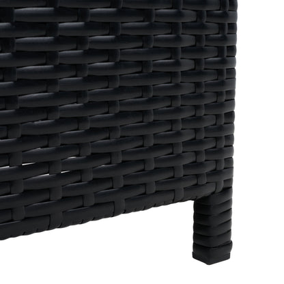 Lit de jour d'extérieur SAFAVIEH Taniyah en osier avec oreiller et coussins - 53 cm (L) x 28 cm (P) x 62 cm (H)