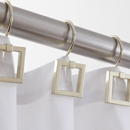 Crochets de douche carrés pour heurtoir de porte