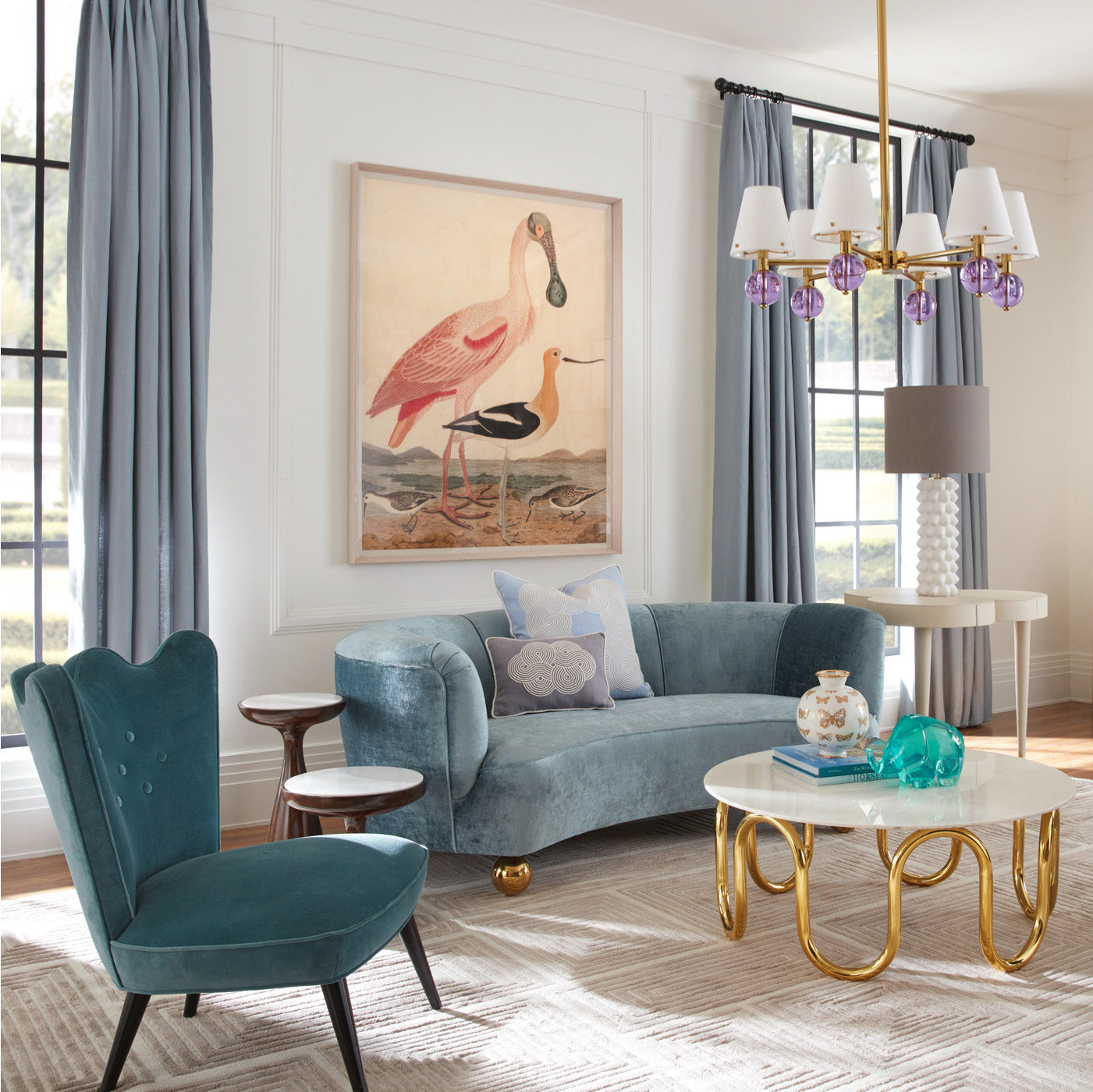 Canapé incurvé Parker