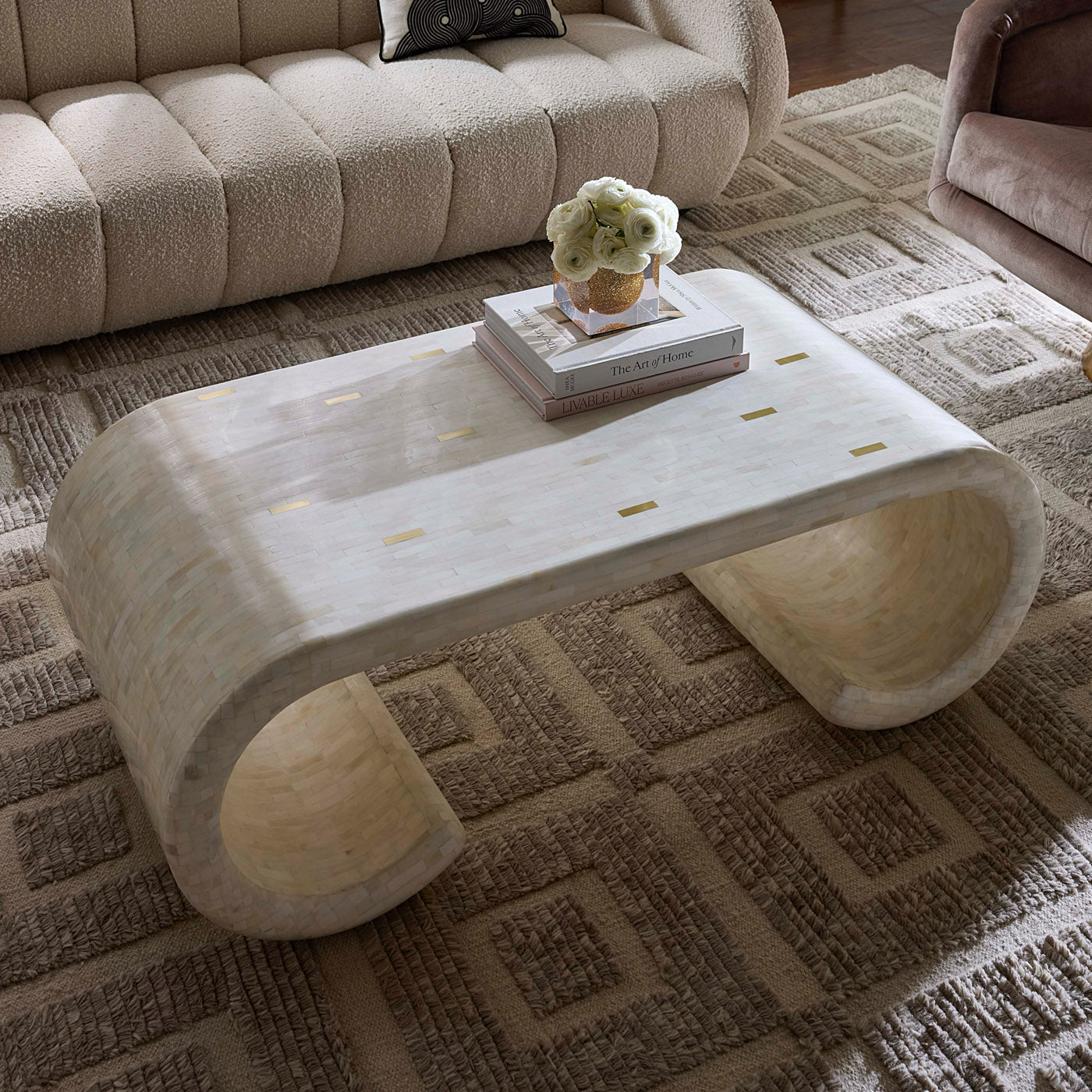 Table basse Casablanca Scroll