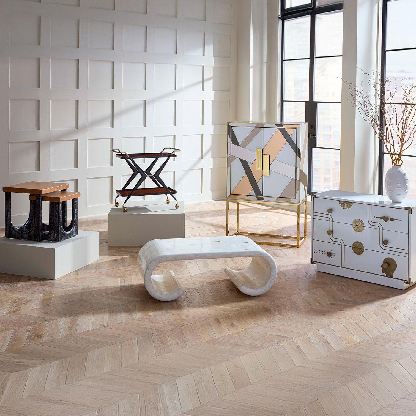 Chariot de bar Trocadéro