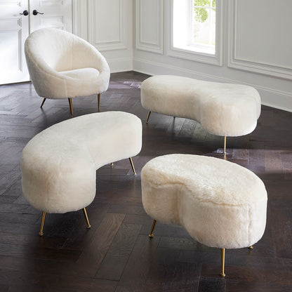 Pouf à cocktails amorphe