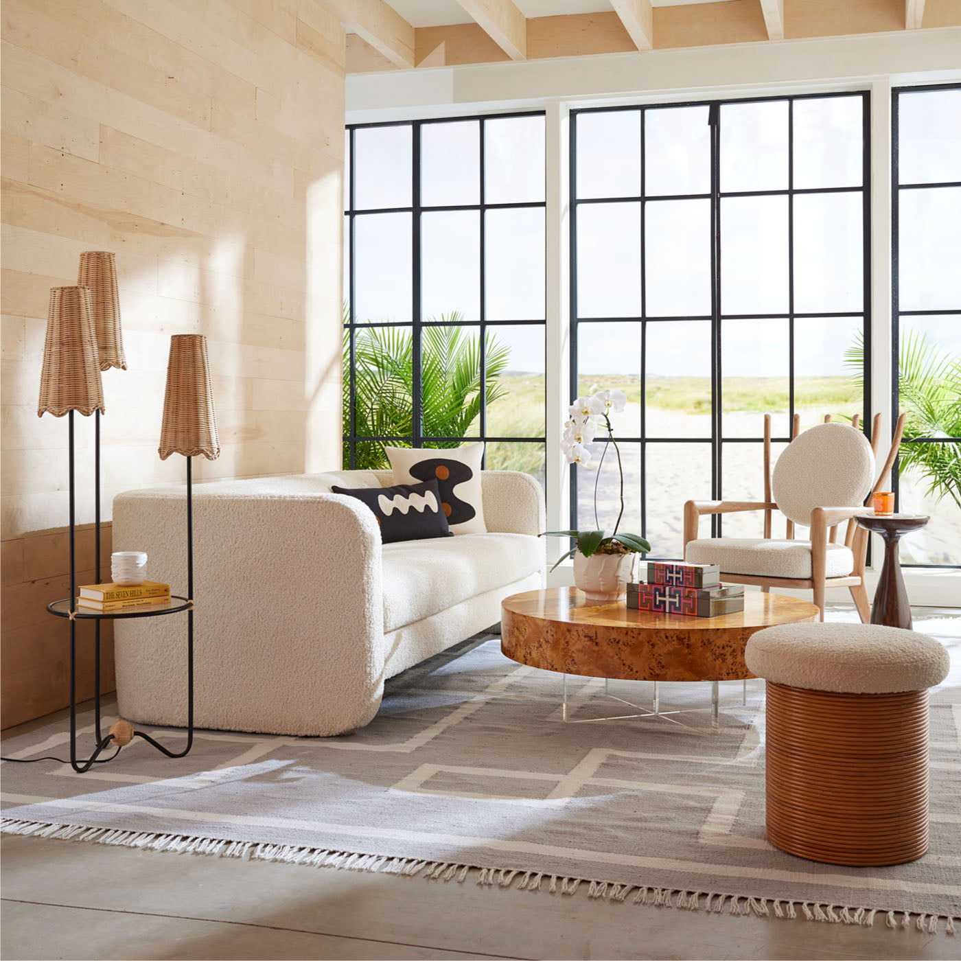 Table basse ronde Bond