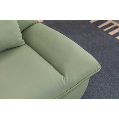 Fauteuil inclinable électrique pivotant avec haut-parleurs Bluetooth, support pour téléphone, ports de chargement USB et Type-C, rangement dissimulé dans l'accoudoir