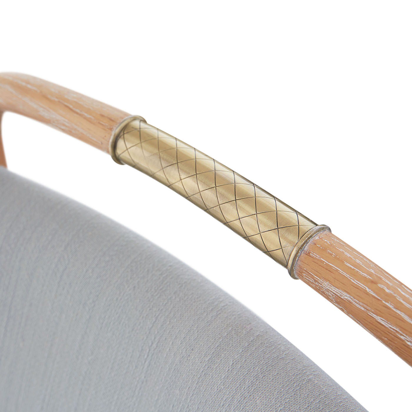 Chaise de salle à manger Torino à dossier croisé couleur Tussah Sky