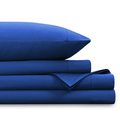 Ensemble de draps-housses Tribeca Living en coton égyptien 1000 fils, poches extra profondes