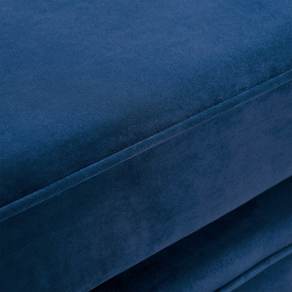 Chaise longue vintage à accoudoirs en volutes de Christopher Knight Home