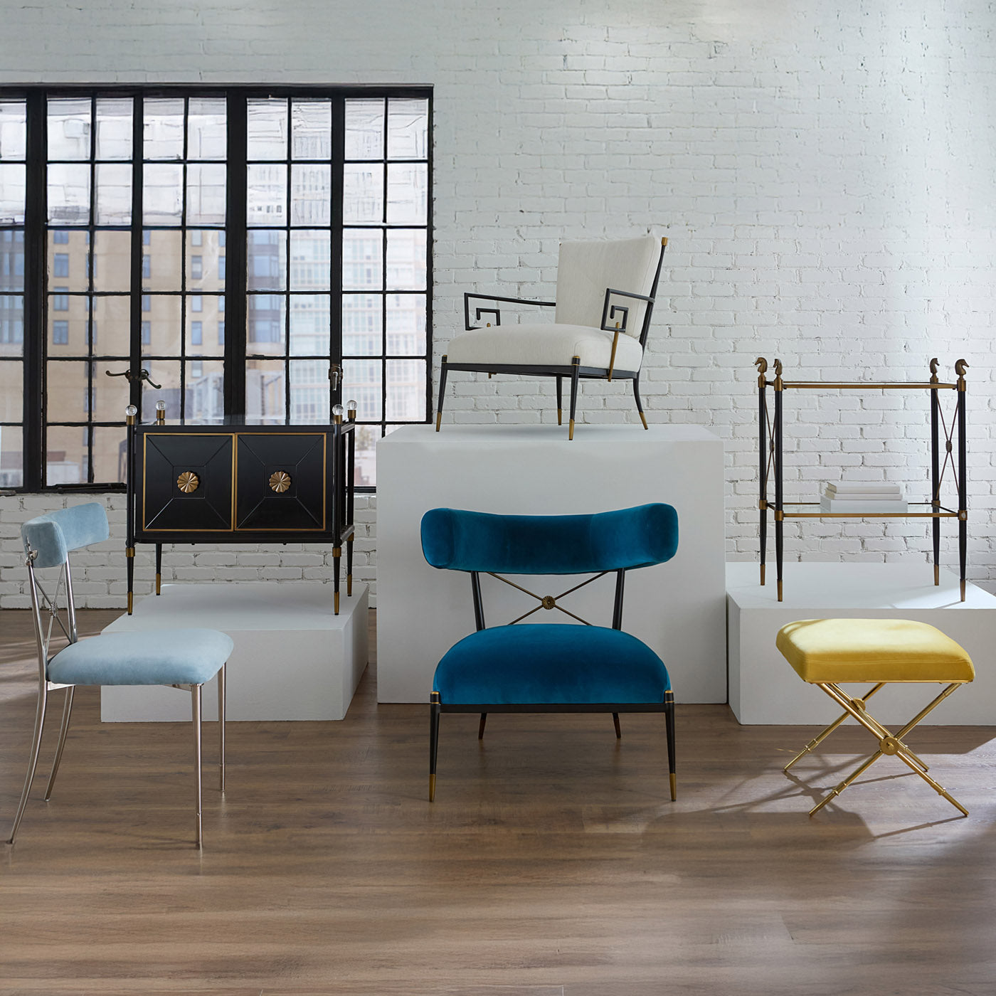 Chaise Rider Klismos