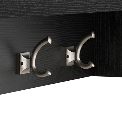 Porte-manteau mural Woodland 40W avec étagère par Bush Furniture