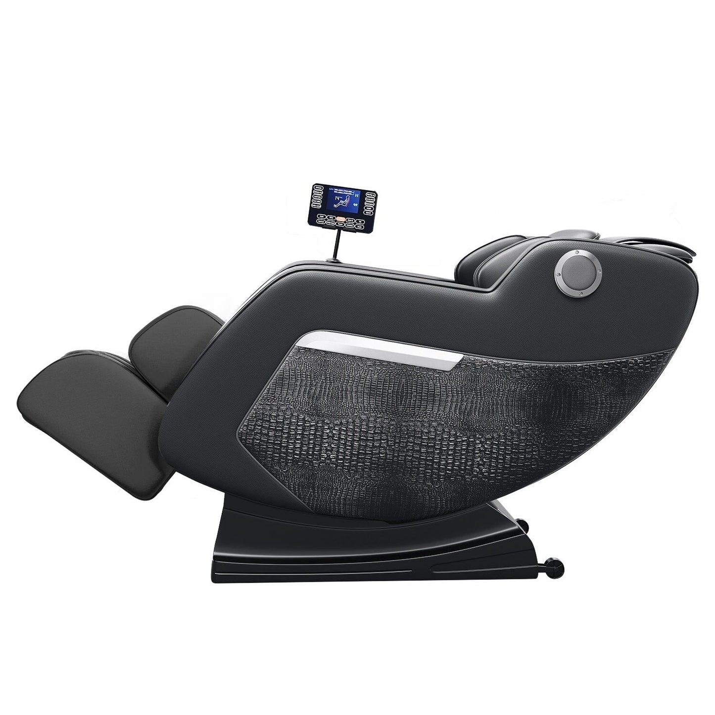 Fauteuil inclinable massant zéro gravité avec massage complet du corps, chauffage et audio Bluetooth intégré