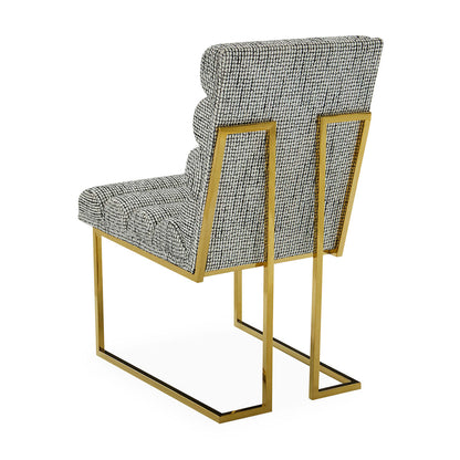 Chaise de salle à manger Channeled Goldfinger