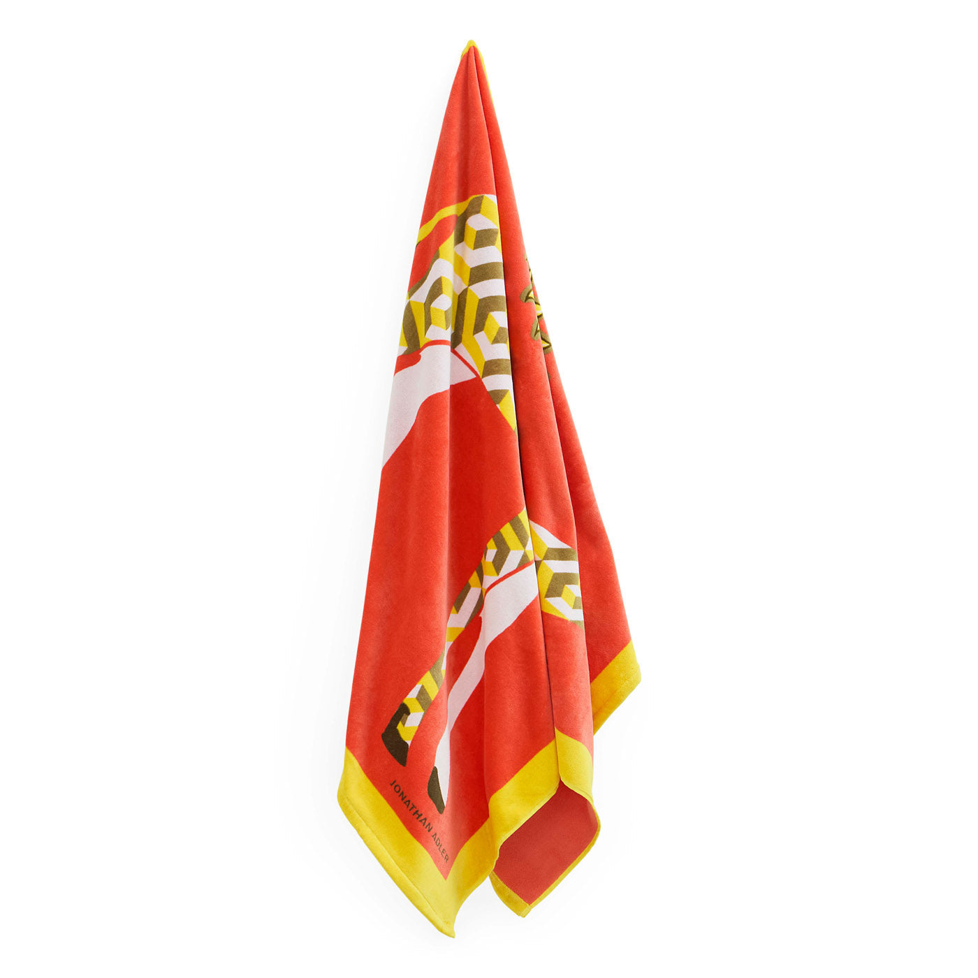 Serviette de plage girafe