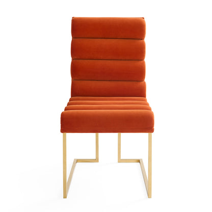 Chaise de salle à manger Channeled Goldfinger