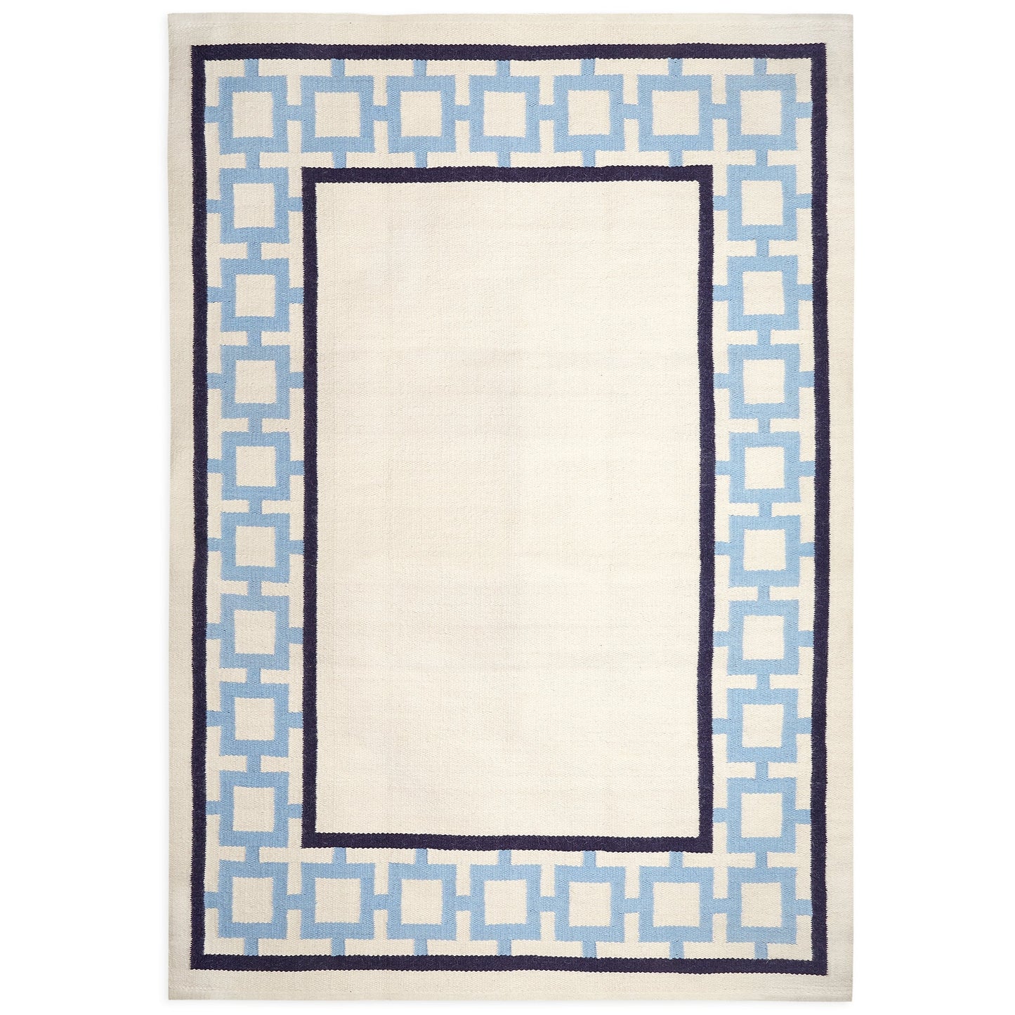 Tapis tissé plat à bordure Nixon