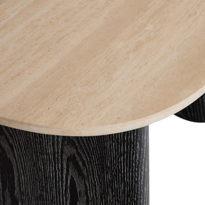 Bureau en travertin Oeuf