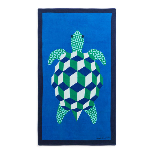 Serviette de plage tortue