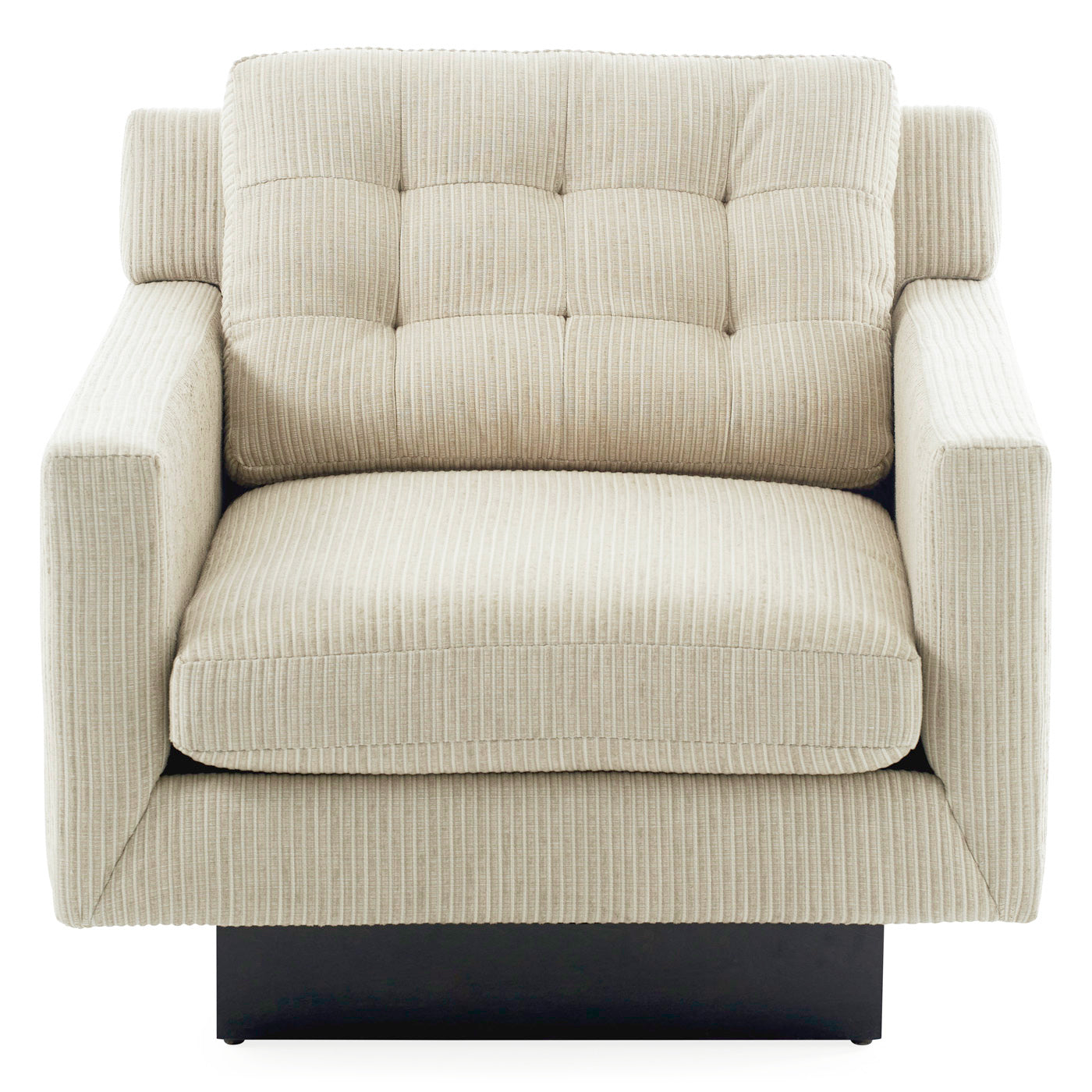 Fauteuil Wright Lounge en lin Arthur