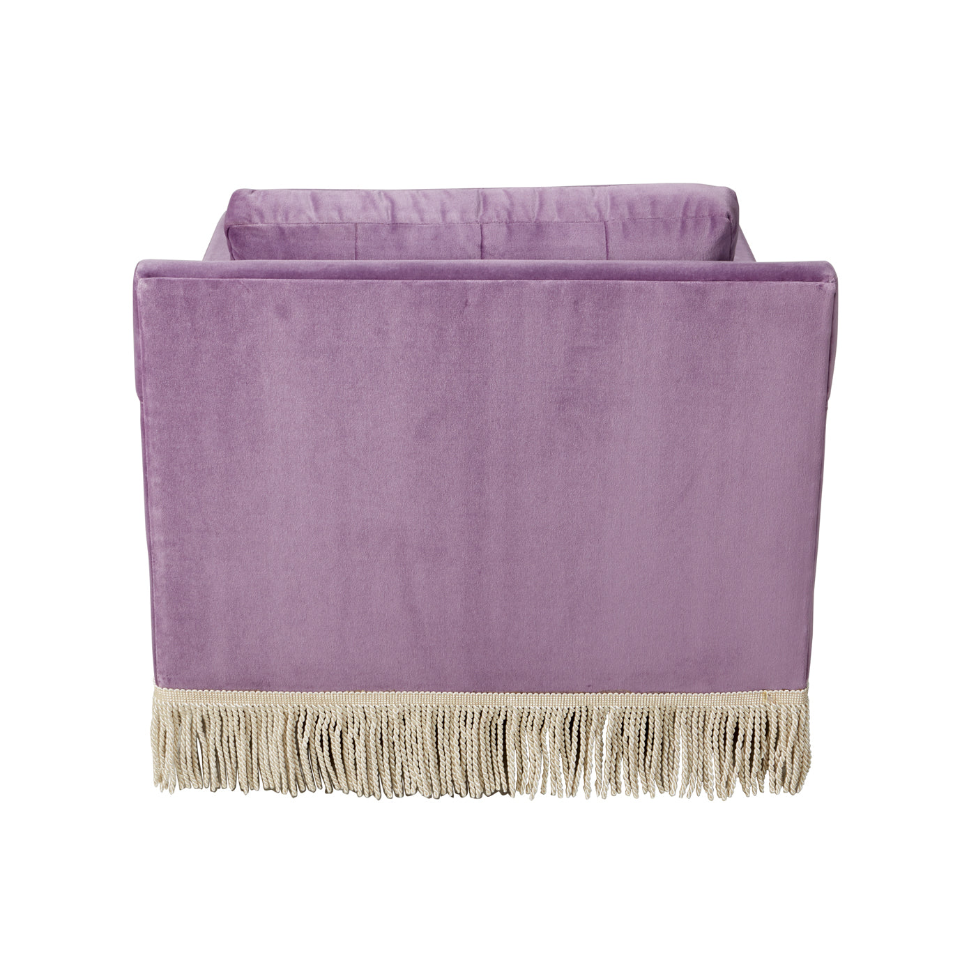 Fauteuil Wright Lounge avec franges à pompons